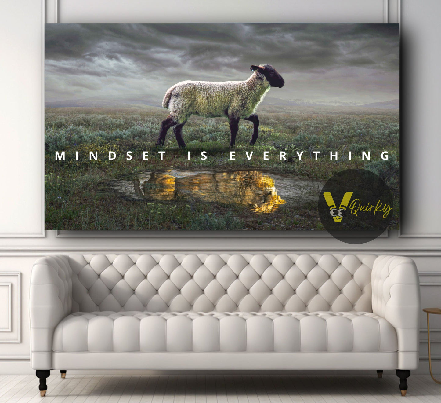 Mindset Is Everything Canvas Painting
