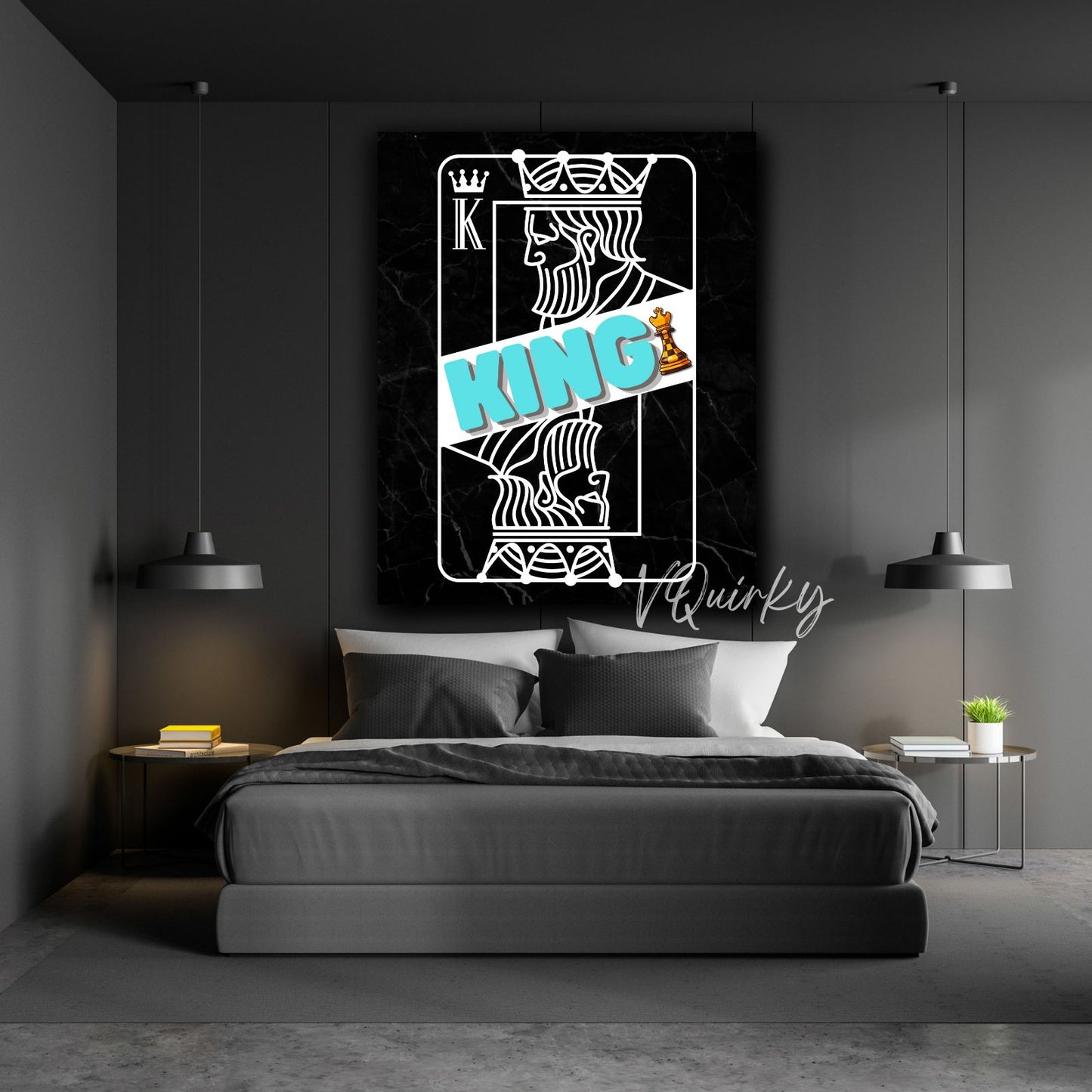 King Luxury Canvas Painting