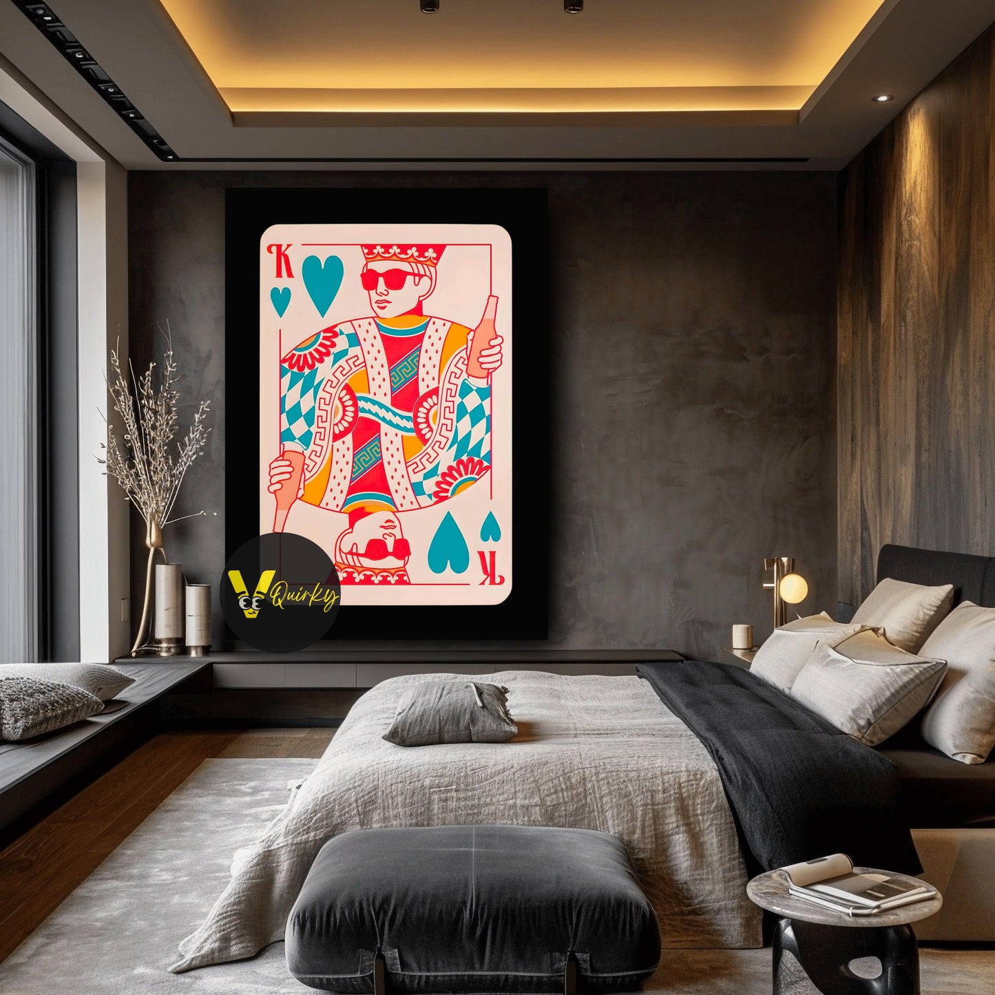 King Luxury V1 Canvas Painting