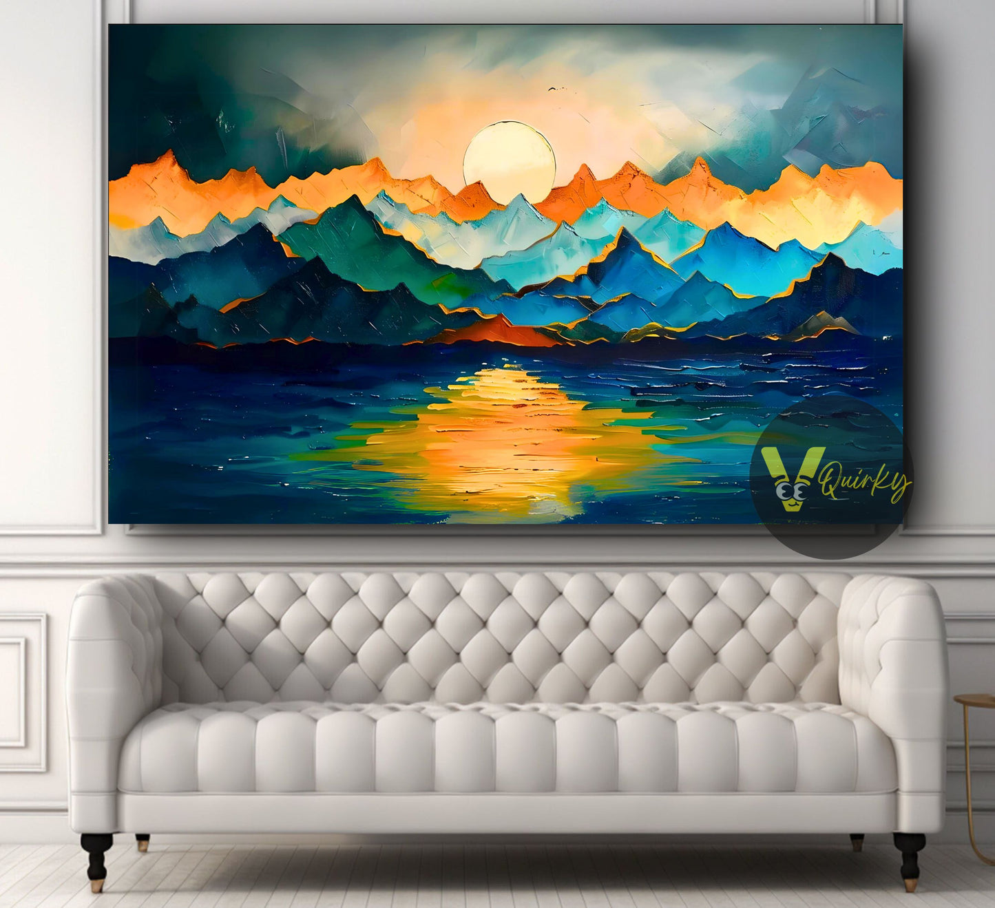 Abstract Nature Canvas Painting