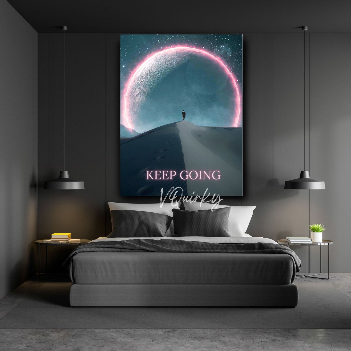 Keep Going Canvas Painting