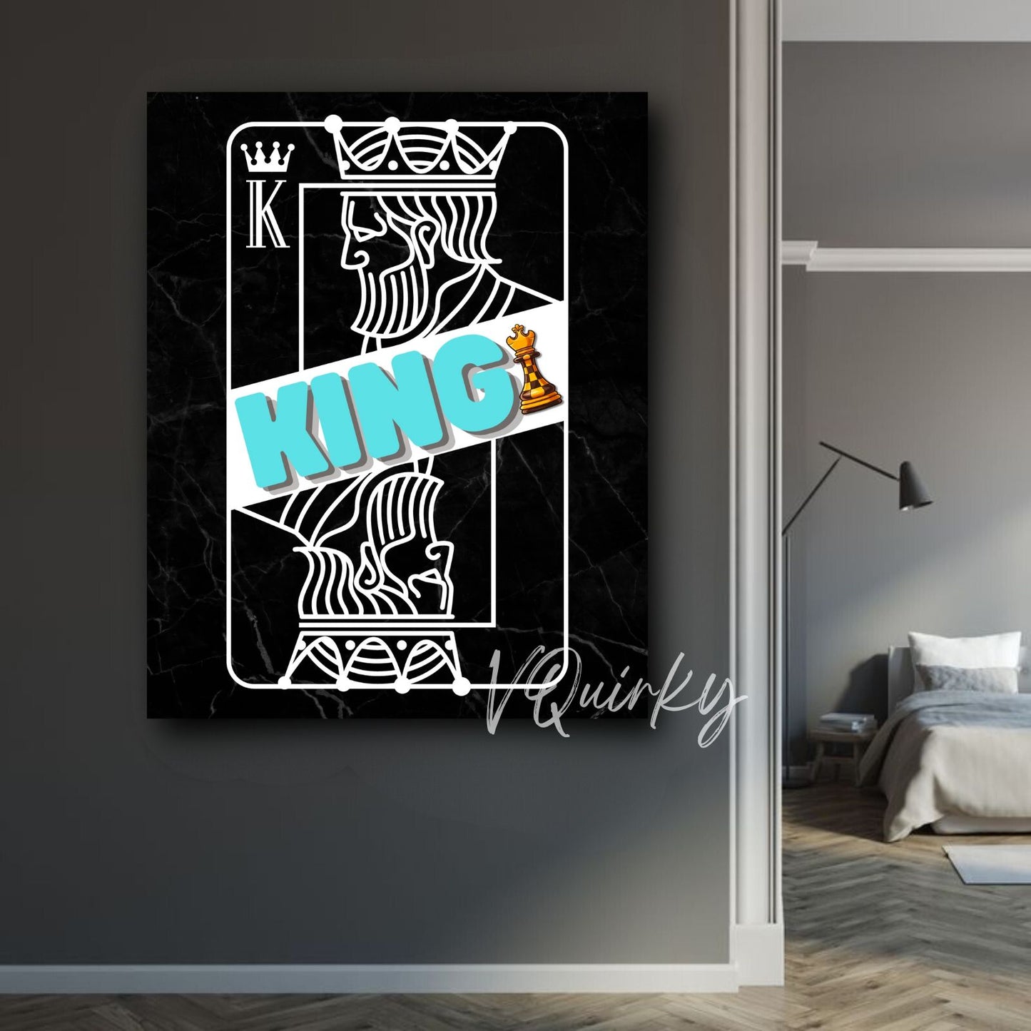 King Luxury Canvas Painting