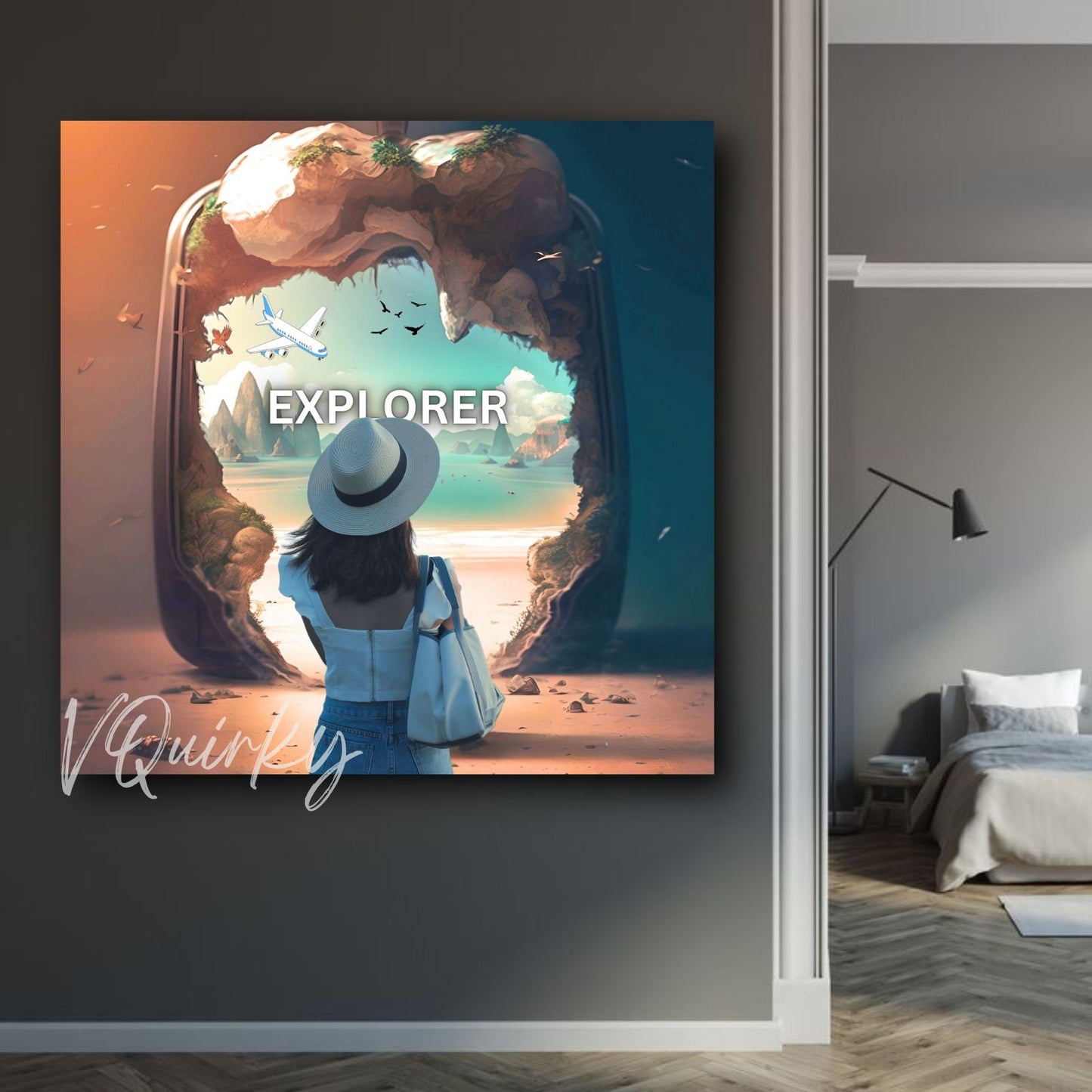 Explorer V2 Canvas Painting