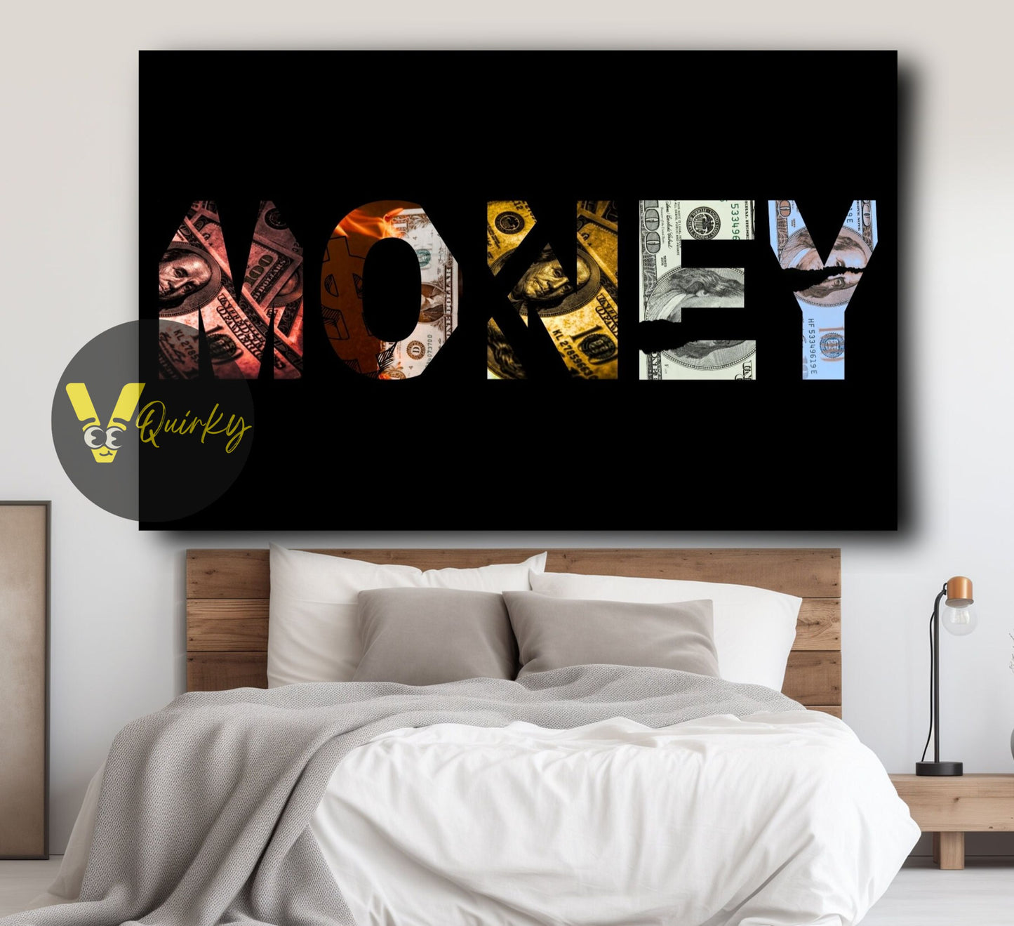 MONEY V1 Canvas Painting