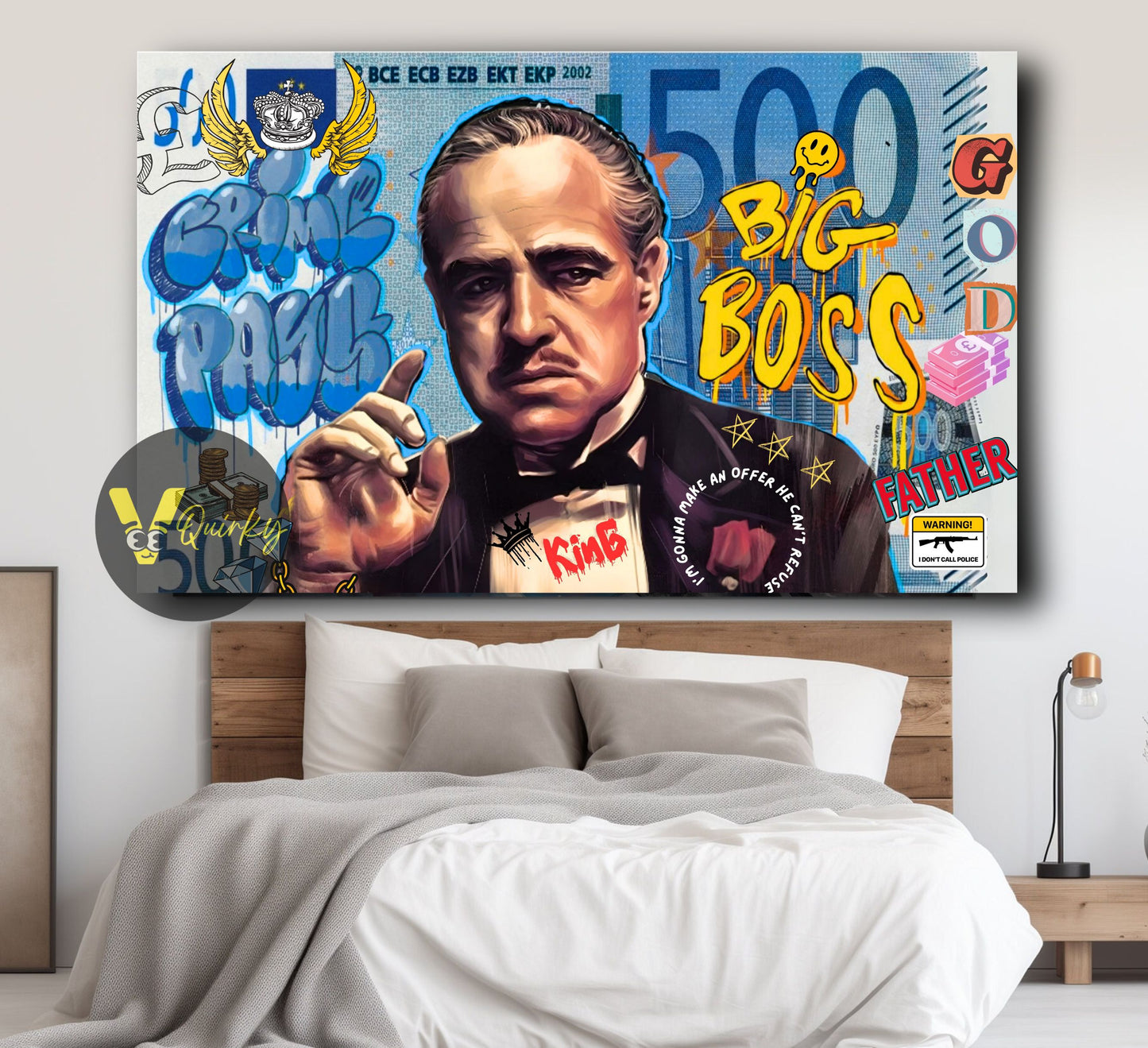 The Godfather Canvas Painting