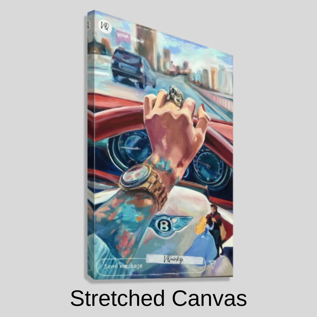Luxury Instagram Life Canvas Painting