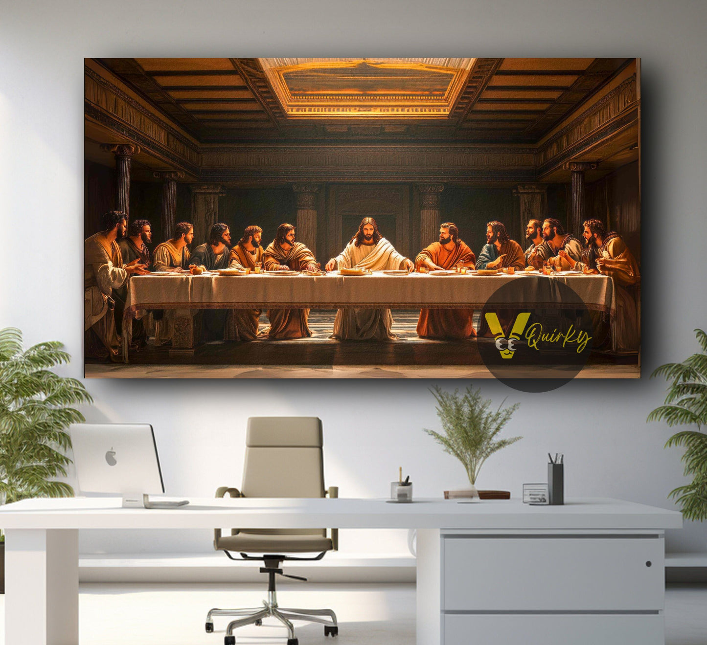 The Last Supper Jesus Canvas Painting