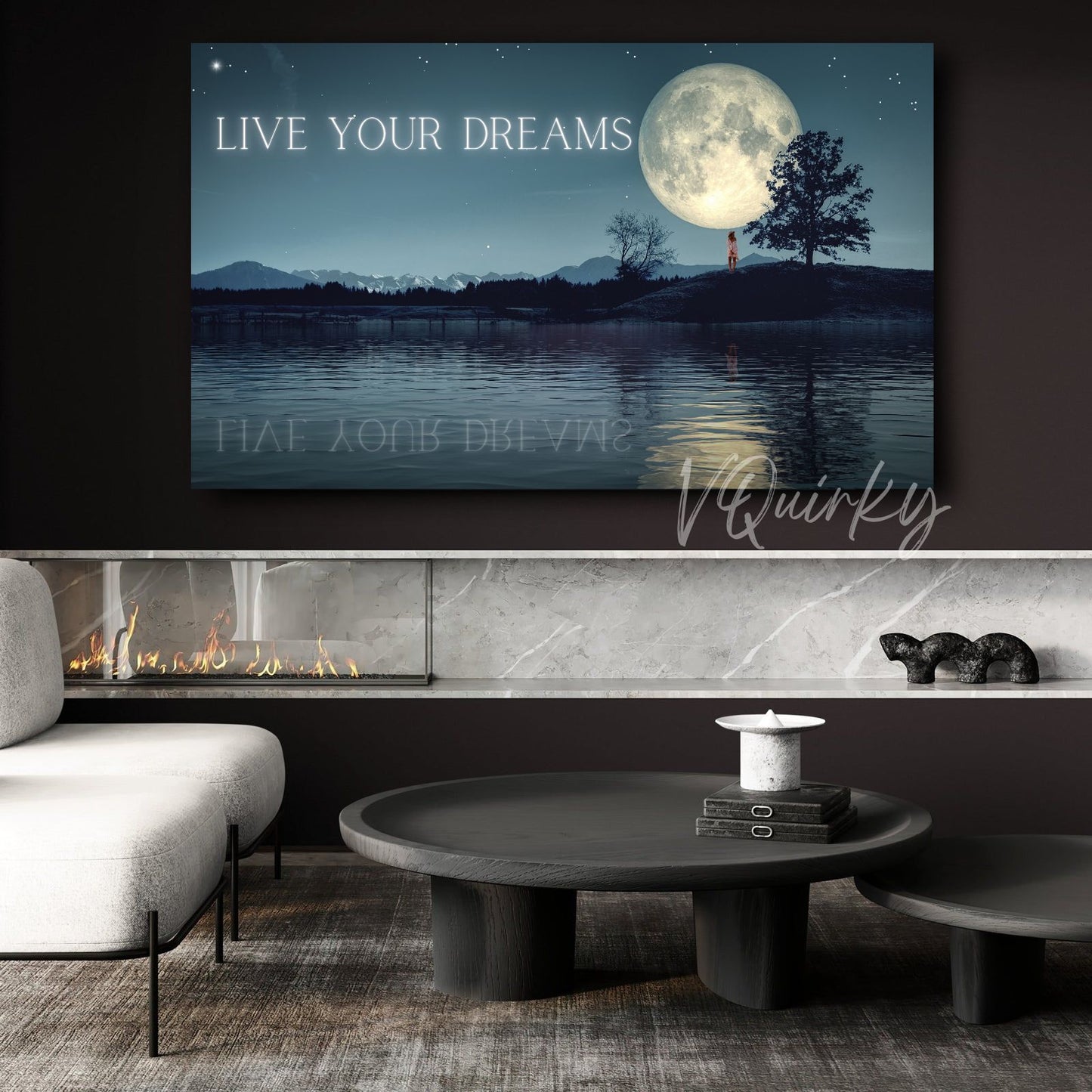 Live Your Dreams Canvas Painting