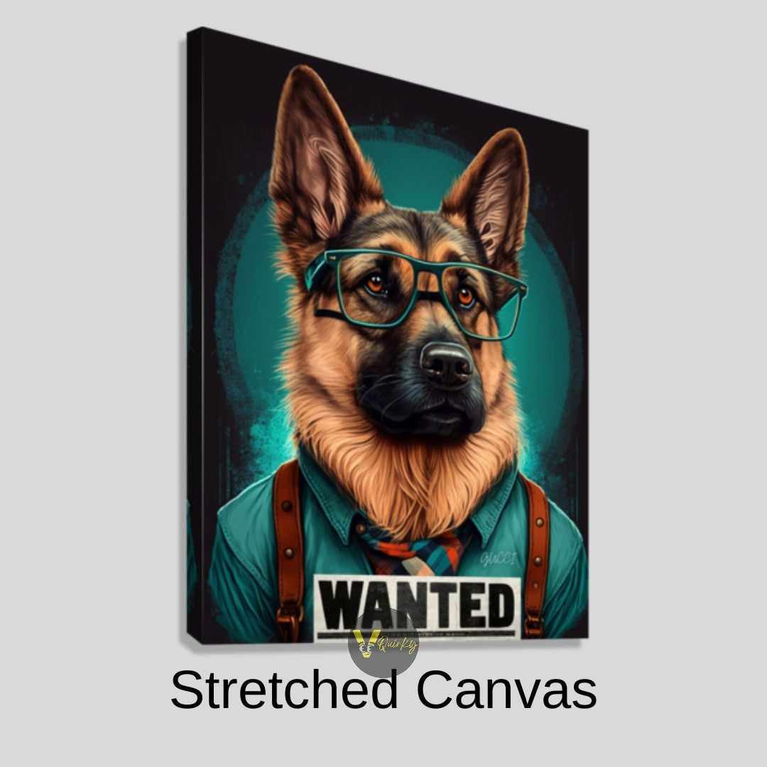 Gucci Wanted Canvas Painting