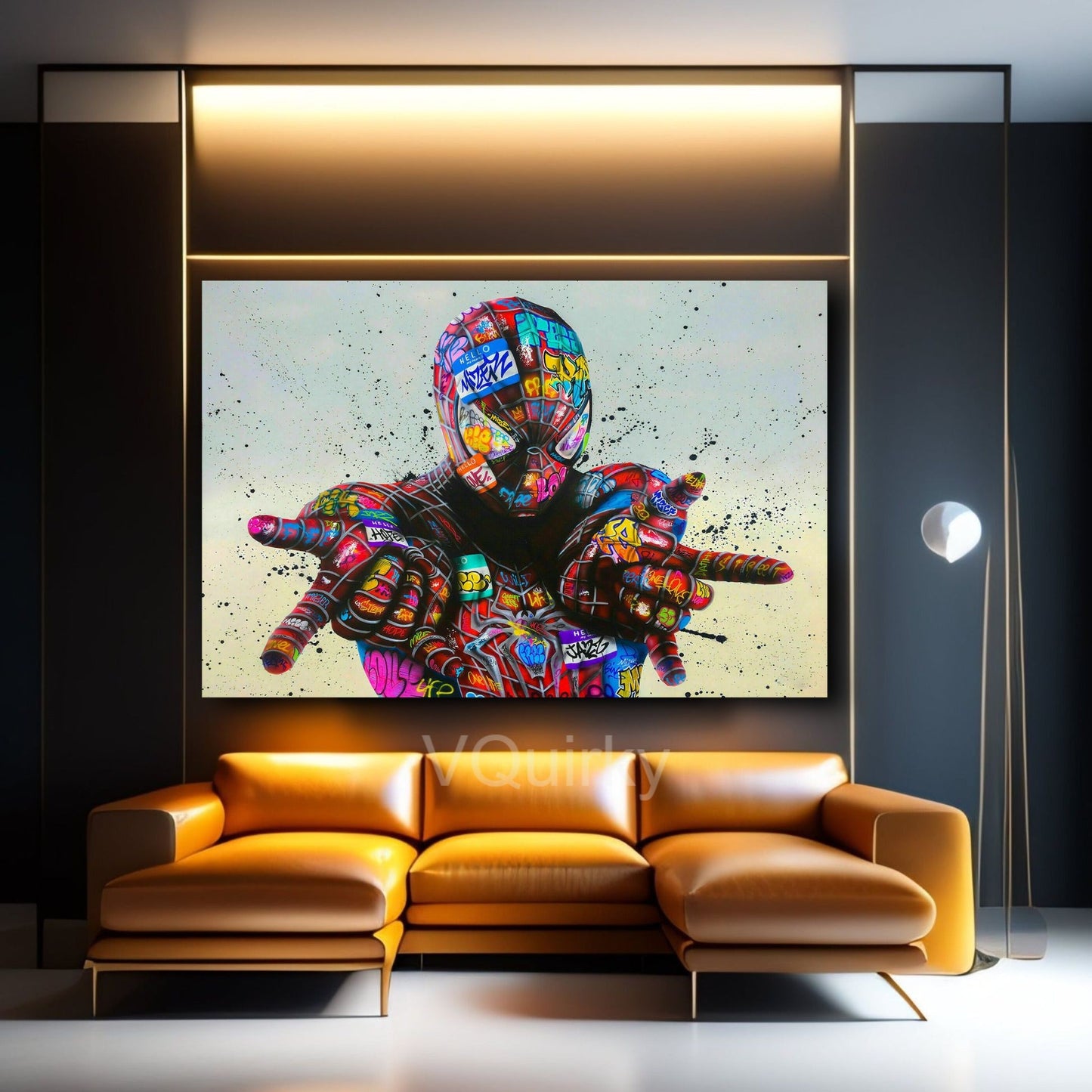 Spider-Man Canvas Painting