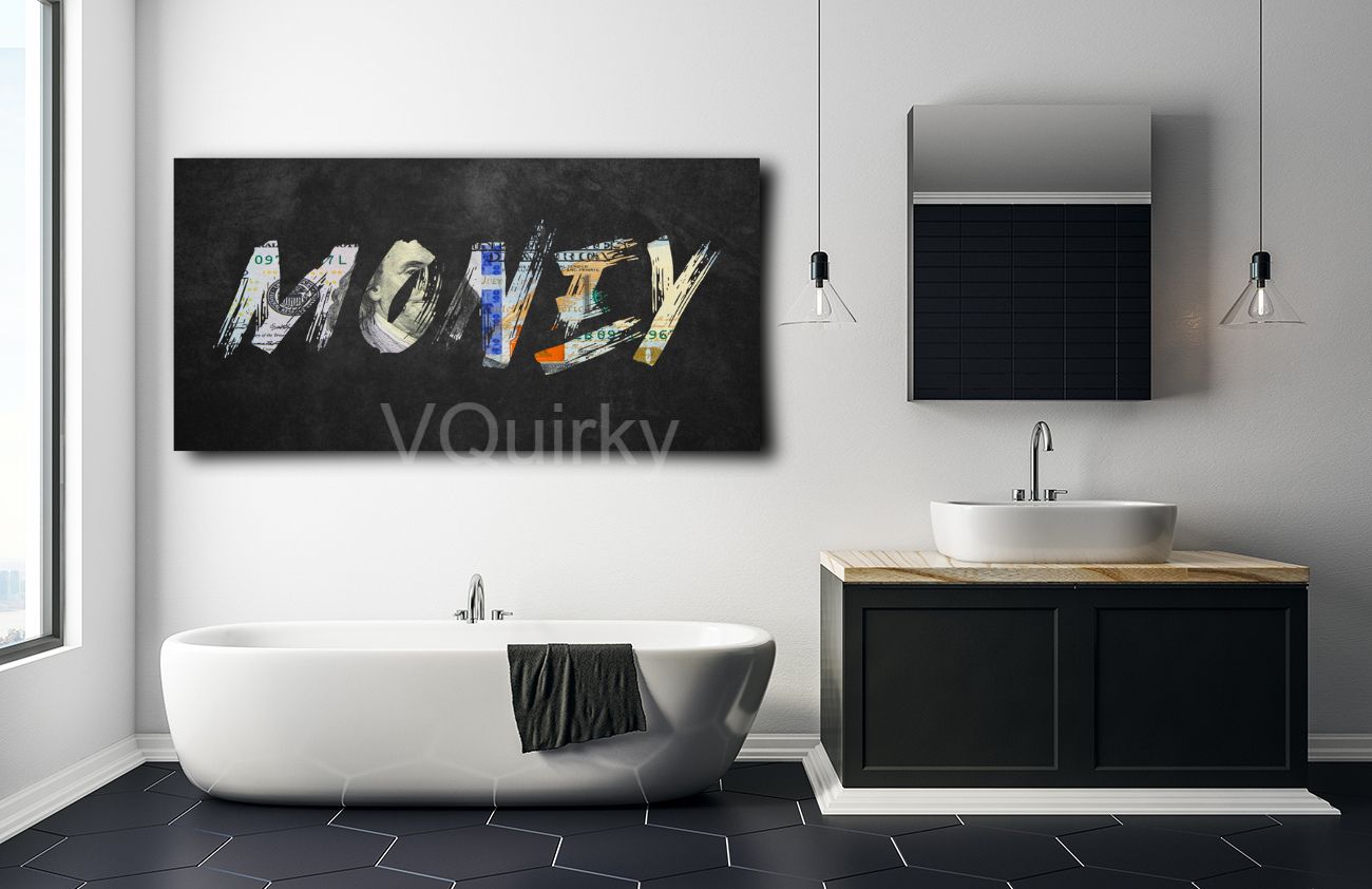MONEY Canvas Painting