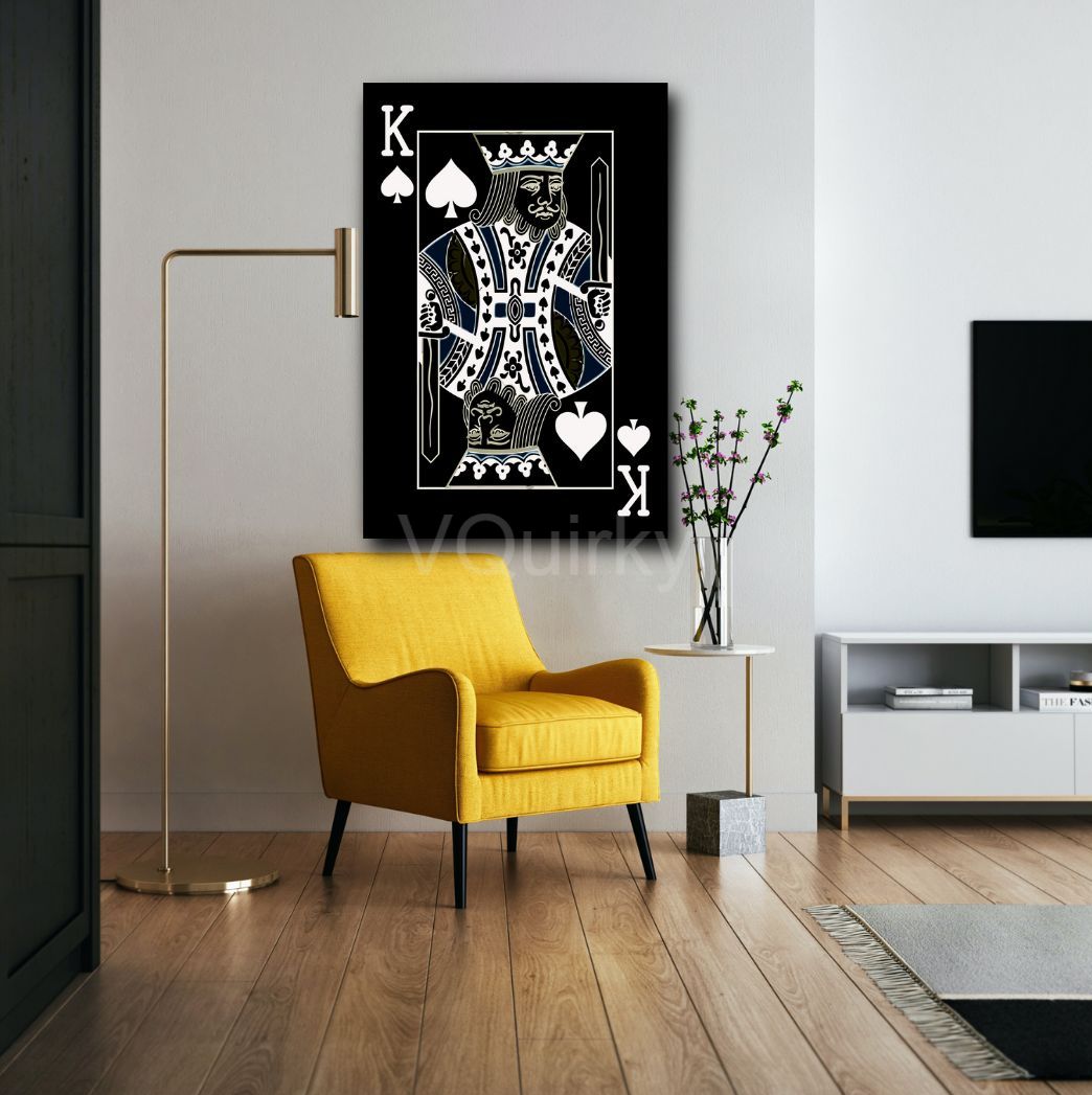 King Canvas Painting