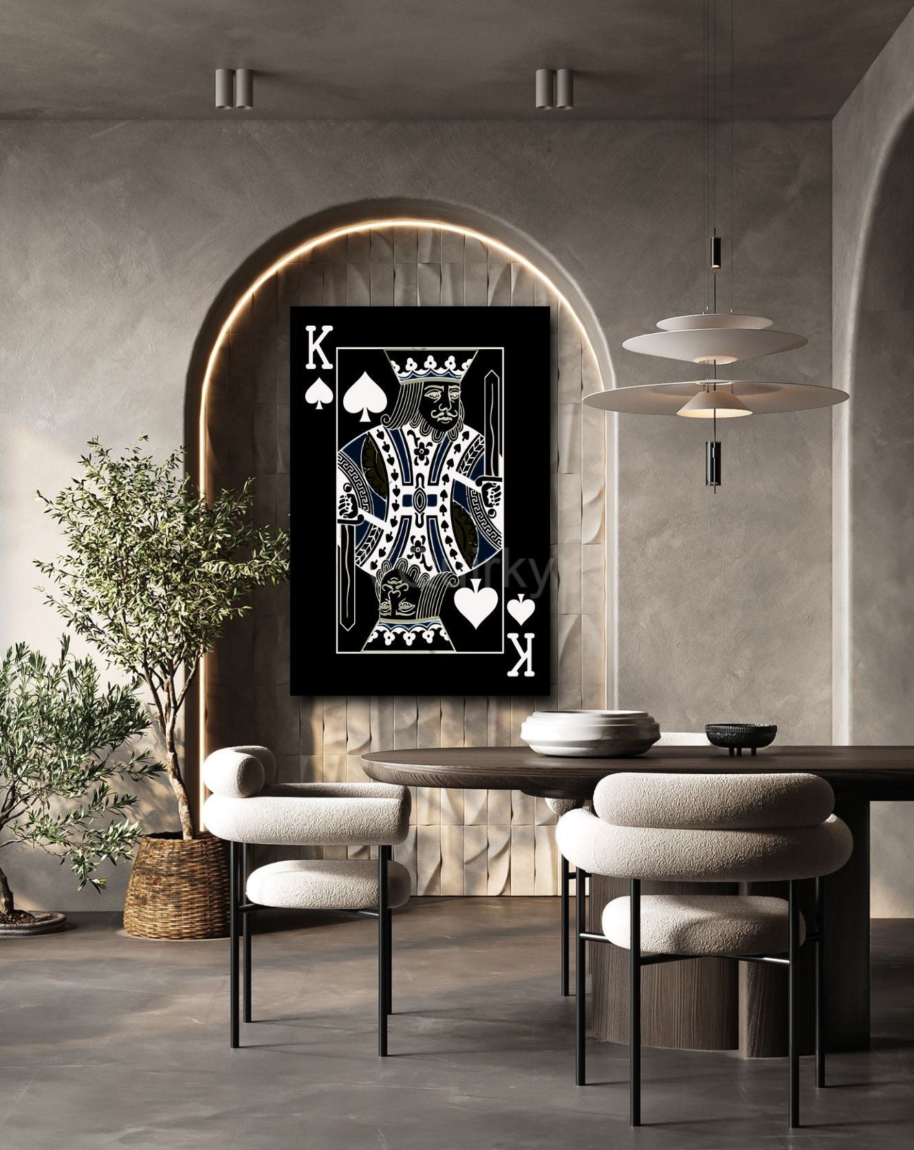 King Canvas Painting