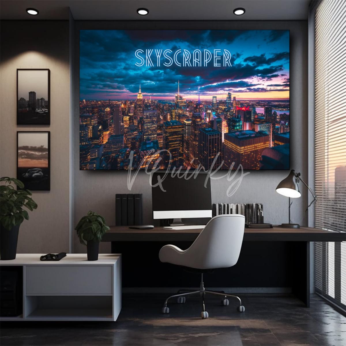 Skyscraper Canvas Painting