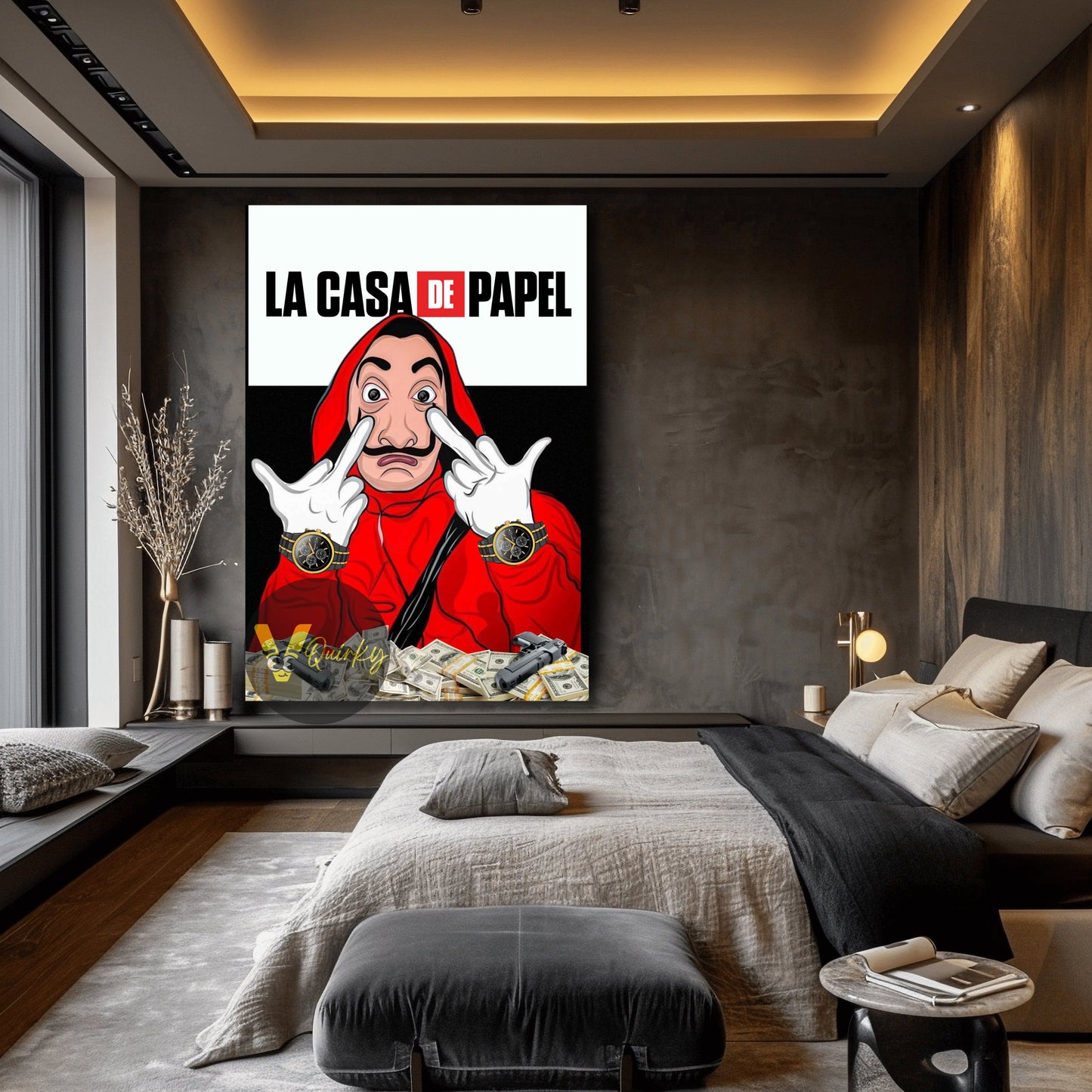 Money Heist (La Casa De Papel ) V1 Canvas Painting