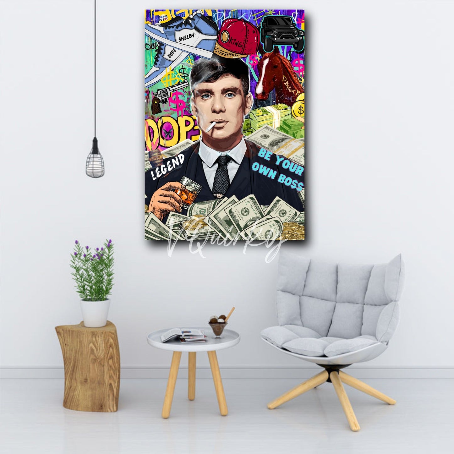 Peaky Blinders Thomas Shelby 2 Canvas Painting