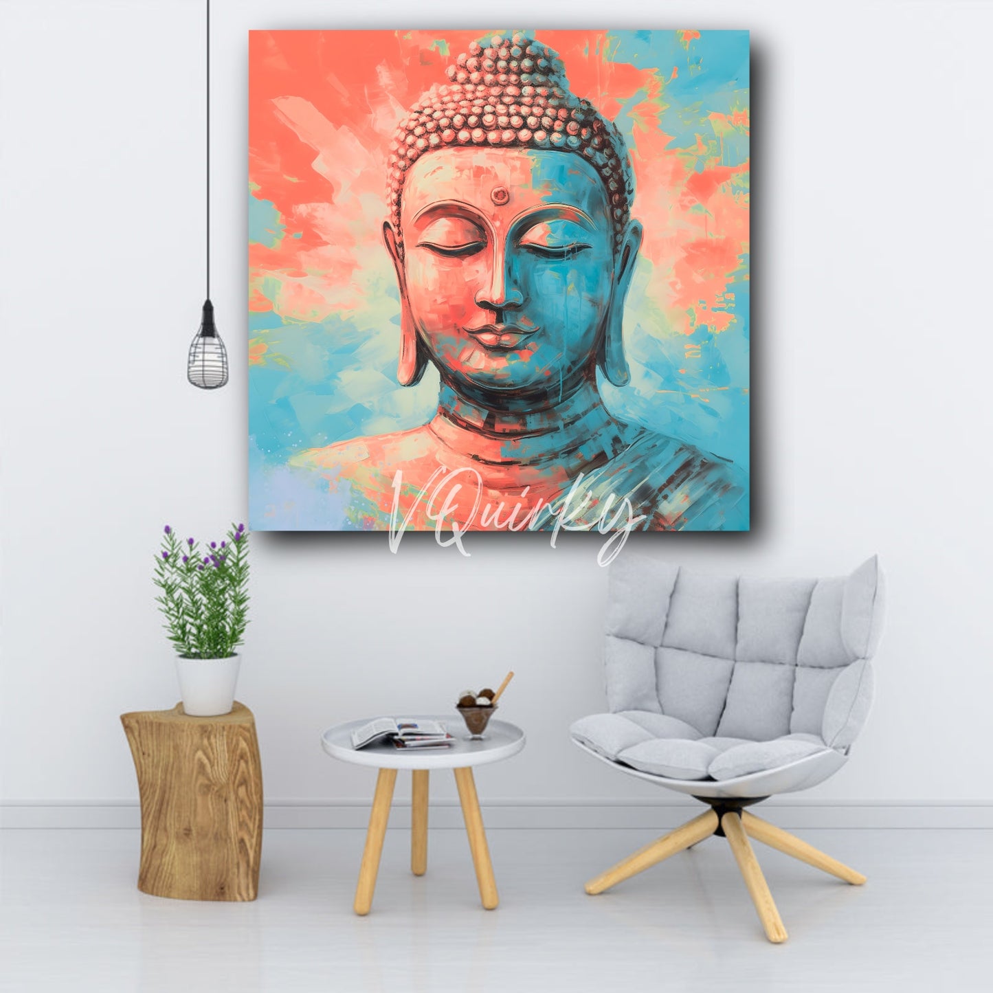 The Buddha Canvas Painting