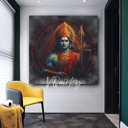 Shri Ram Ji Canvas Painting