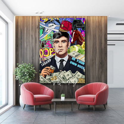 Peaky Blinders Thomas Shelby 2 Canvas Painting