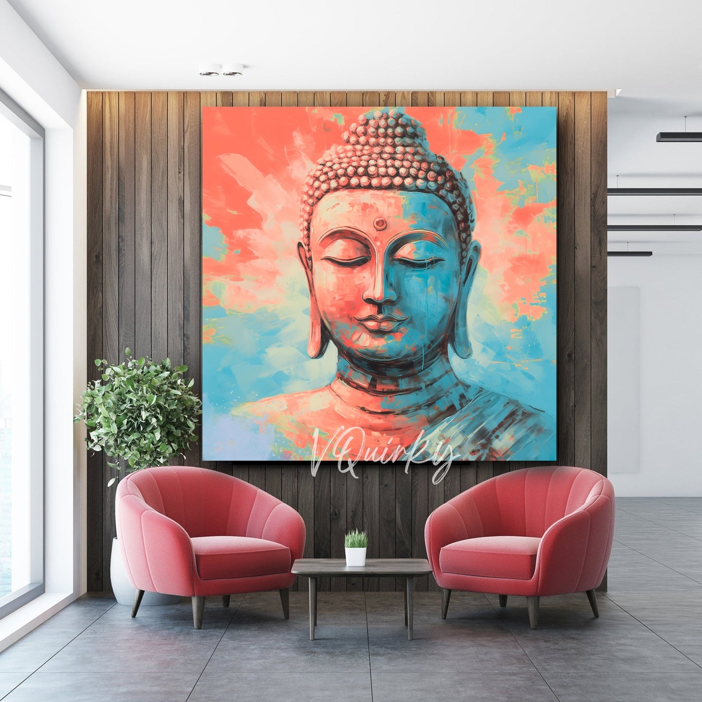 The Buddha Canvas Painting