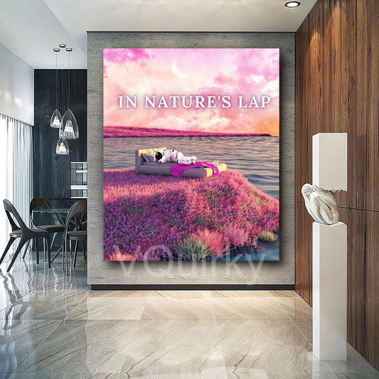 In Nature's Lap Canvas Wall Painting