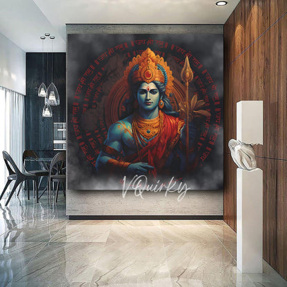 Shri Ram Ji Canvas Painting