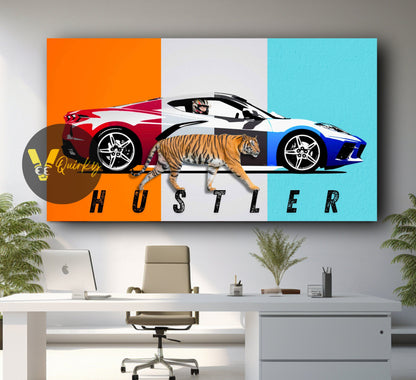 Hustler Canvas Painting