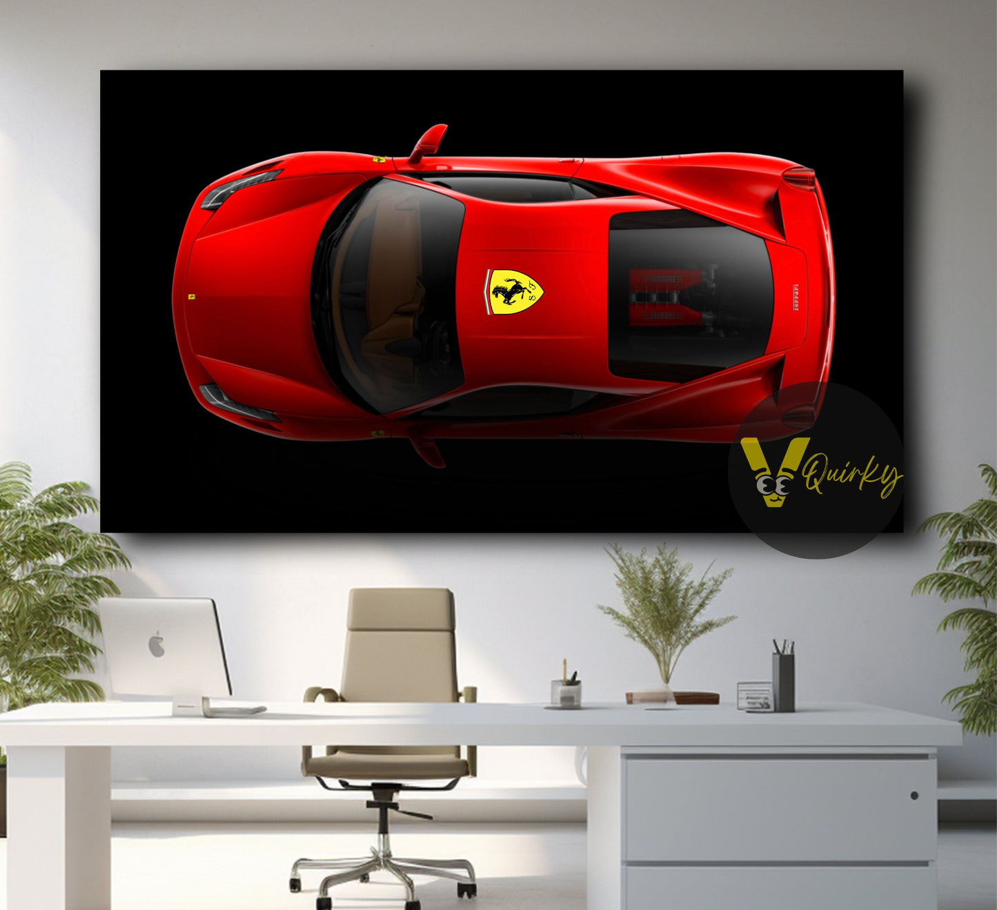 Ferrari 458 Italia Canvas Painting