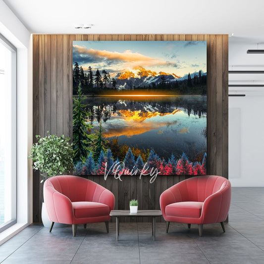 Sun Rise Canvas Painting