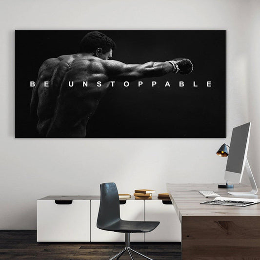 Be Unstoppable Muhammad Ali Canvas Painting