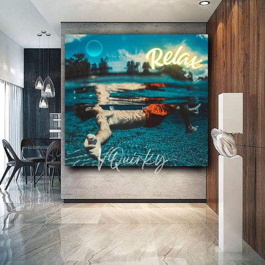 Relax Canvas Painting