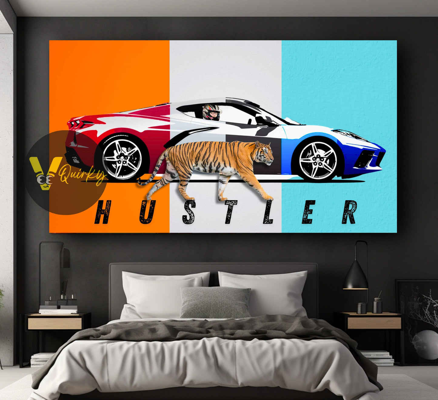 Hustler Canvas Painting