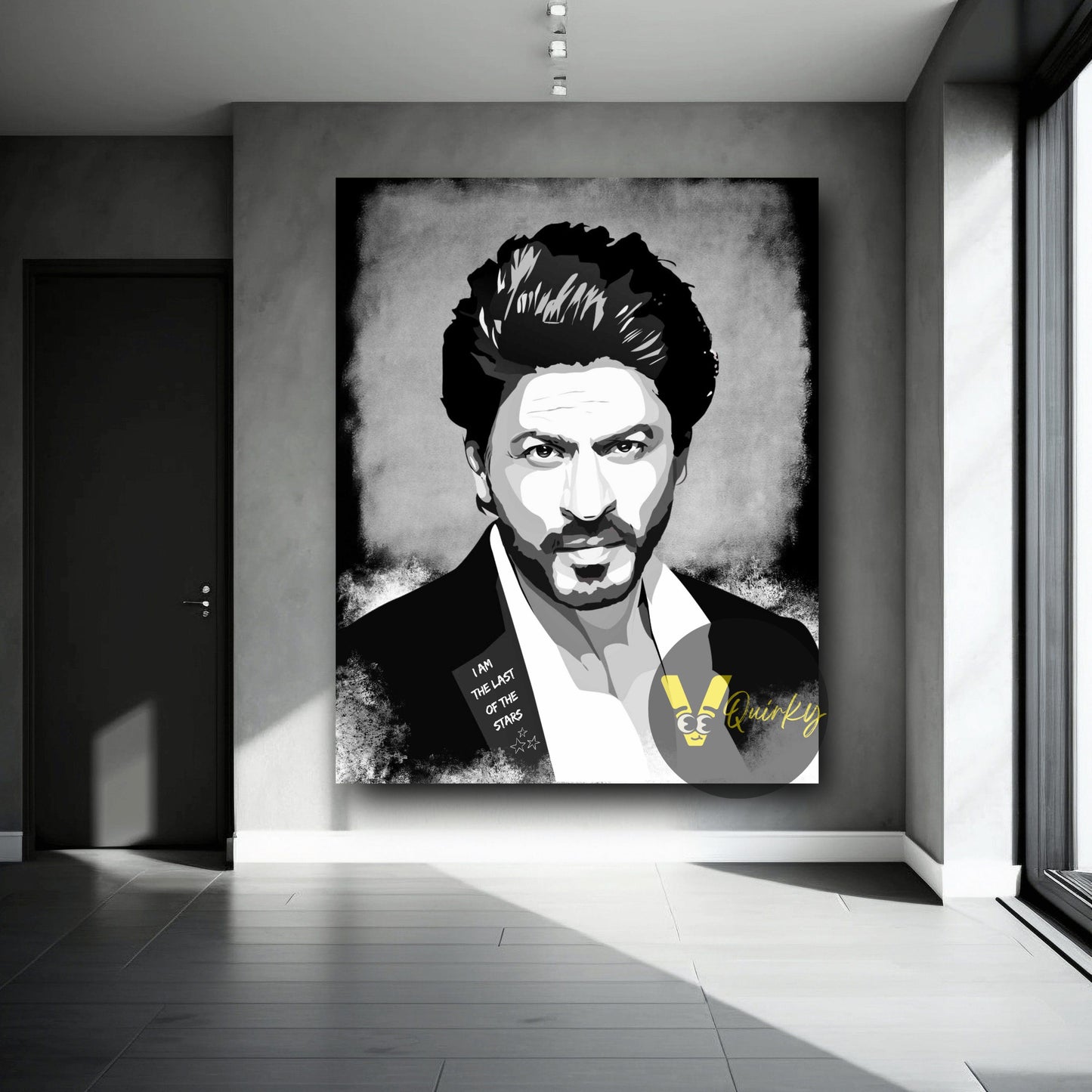 Shahrukh Khan Canvas Painting