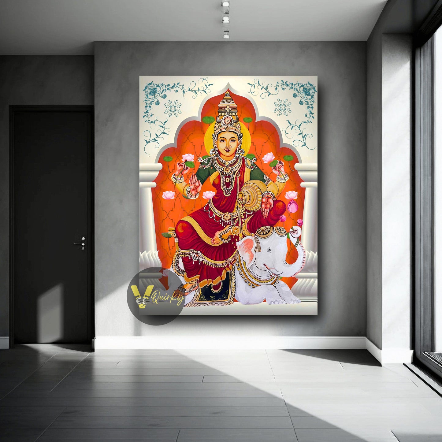 Maa Laxami JI Canvas Painting