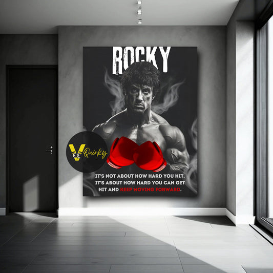 Sylvester Stallone (Rocky Balboa) Canvas Painting