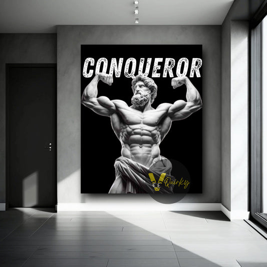 Conqueror Gym Canvas Painting