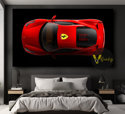 Ferrari 458 Italia Canvas Painting