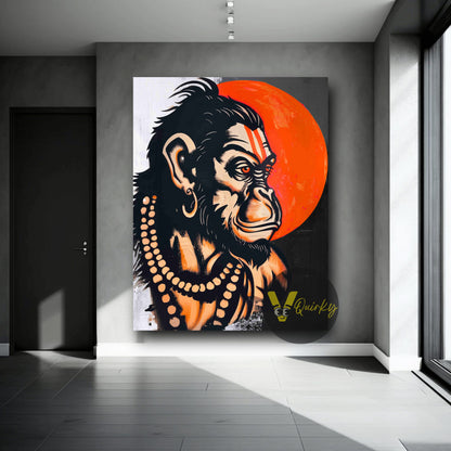 Jai Hanuman JI Canvas Painting