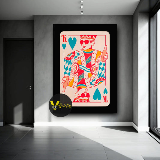 King Luxury V1 Canvas Painting