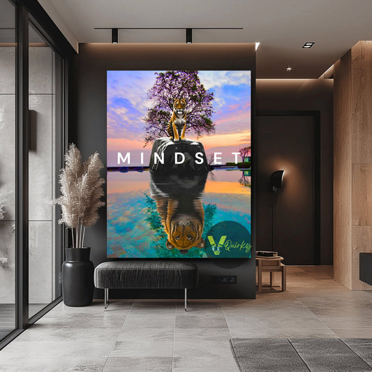 Lion MINDSET Canvas Painting