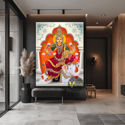 Maa Laxami JI Canvas Painting