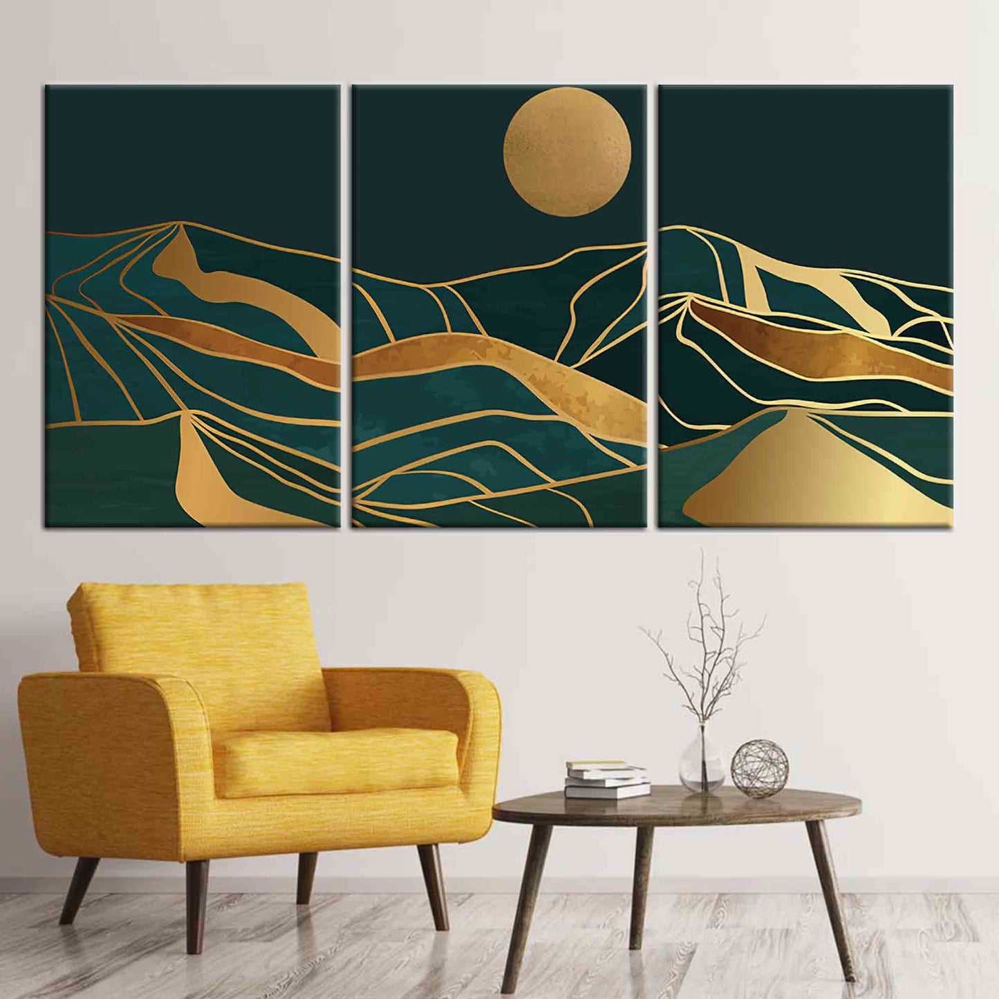 Boho Amazing - Set Of 3 Canvas Painting