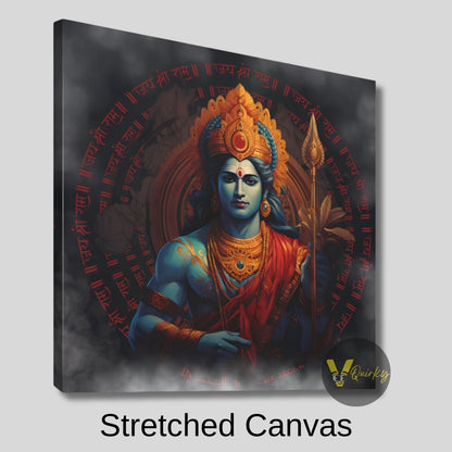 Shri Ram Ji Canvas Painting