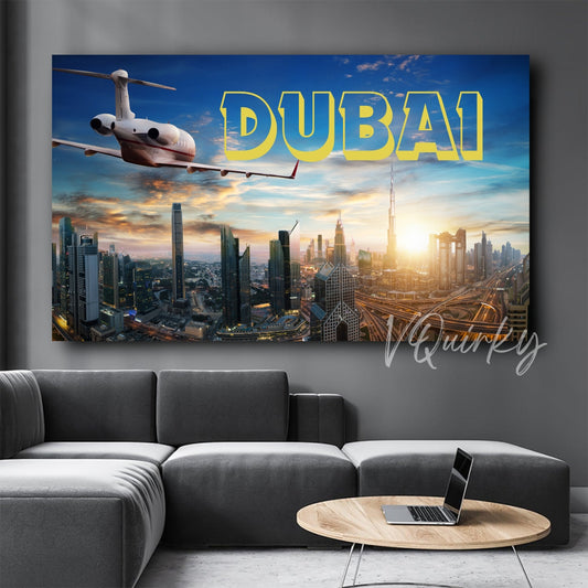 Dubai Canvas Painting