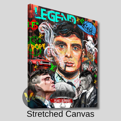 Peaky Blinders Thomas Shelby Canvas Painting