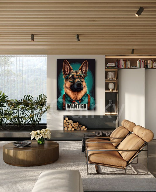 Gucci Wanted Canvas Painting