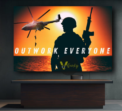 Outwork Everyone Canvas Painting