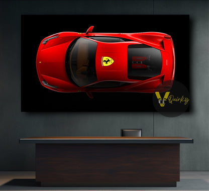 Ferrari 458 Italia Canvas Painting