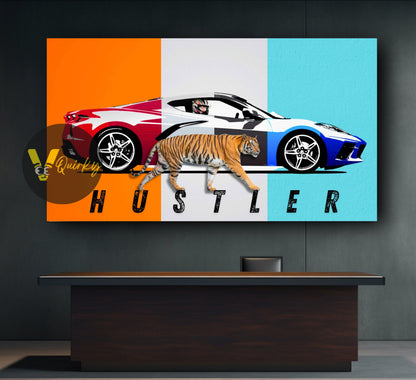 Hustler Canvas Painting