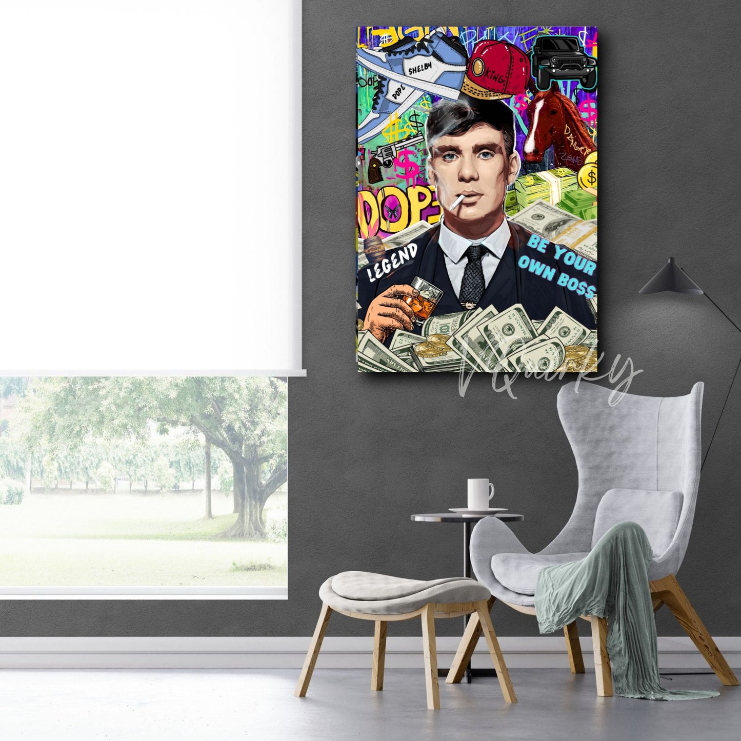 Peaky Blinders Thomas Shelby 2 Canvas Painting